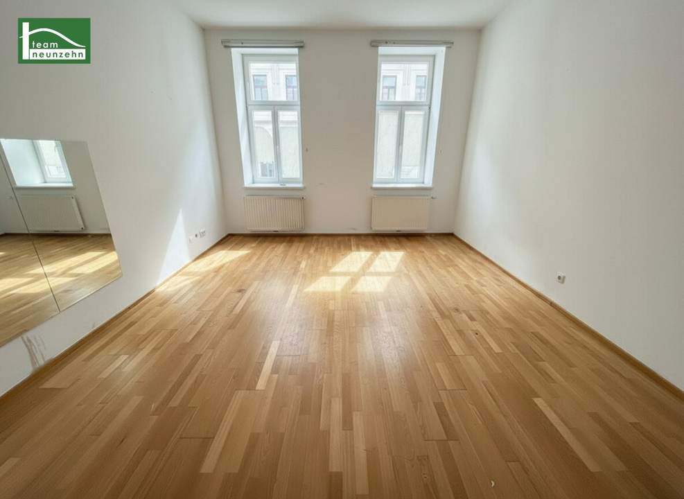 Barrierearme Parterre-Wohnung nahe Reumannplatz und Antonspark mit Bad und WC im sanierten Altbau!