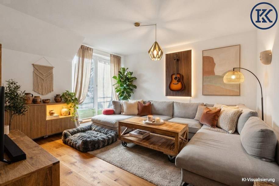 PROVISIONSFREI! Stilvolle 3-Zimmer-Maisonette mit Terrasse nahe der Seestadt, Wohnung-kauf, 430.000,€, 1220 Wien 22., Donaustadt