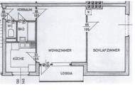 Voll möblierte, gepflegte, bezugsfertige Wohnung mit PKW-Abstellplatz in zentrumsnaher ruhiger Lage!