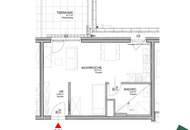 Moderne 1-Zimmer Wohnung mit Terrasse in Penzing