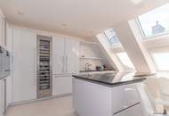 Exklusive Luxus-Dachgeschosswohnung mit ca. 60 m² Dachterrasse | voll möbliert | Smart Home | Garage | 1180 Wien