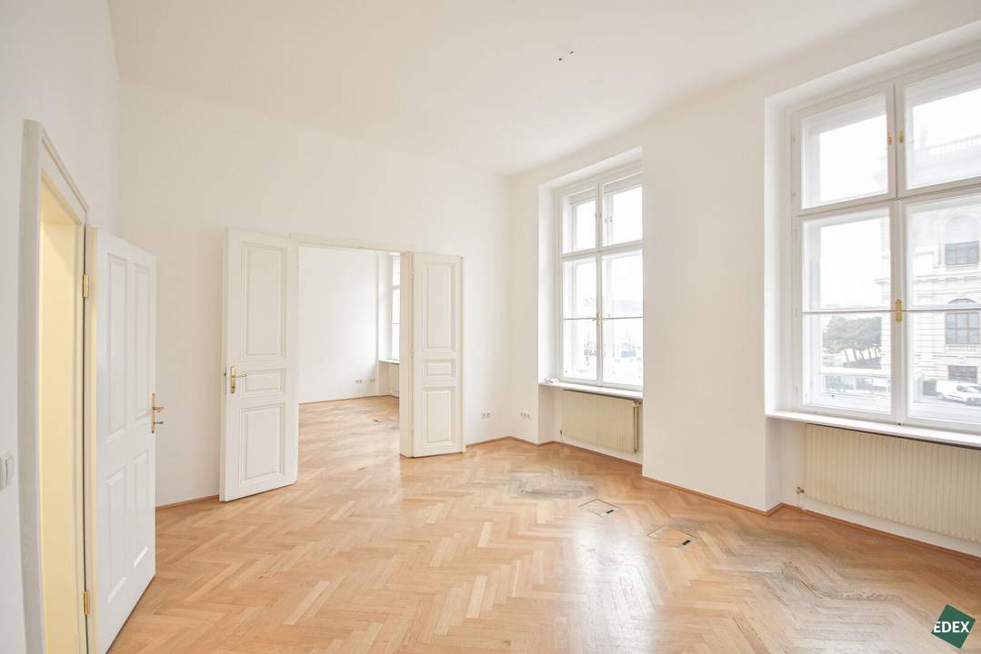 4 Zimmer-Altbaubüro beim Museumsquartier