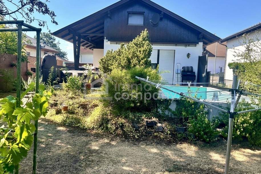 Traum-Bungalow in Gänserndorf mit Pool, Garten, Terrasse & Carport – jetzt entdecken!, Haus-kauf, 390.000,€, 2230 Gänserndorf