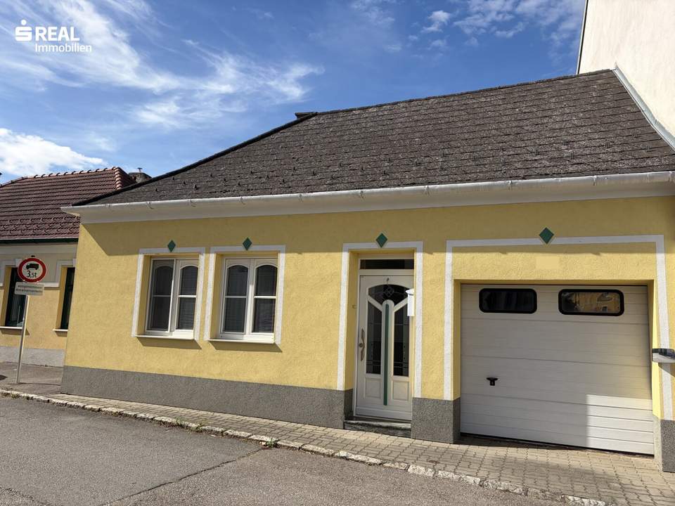 Weinviertler Landhaus mit Arkaden und viel Garten