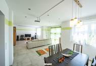 Modernes Niedrigenergie-Einfamilienhaus mit Garten und sonniger Terrasse – ideal für Familien!