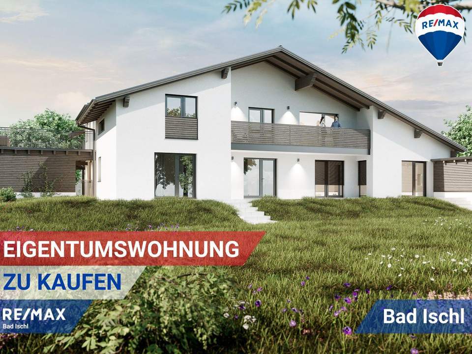 Exklusive 3-Zimmer-Eigentumswohnung mit Süd-Balkon in ruhiger Lage nahe dem Salzkammergut Golfclub