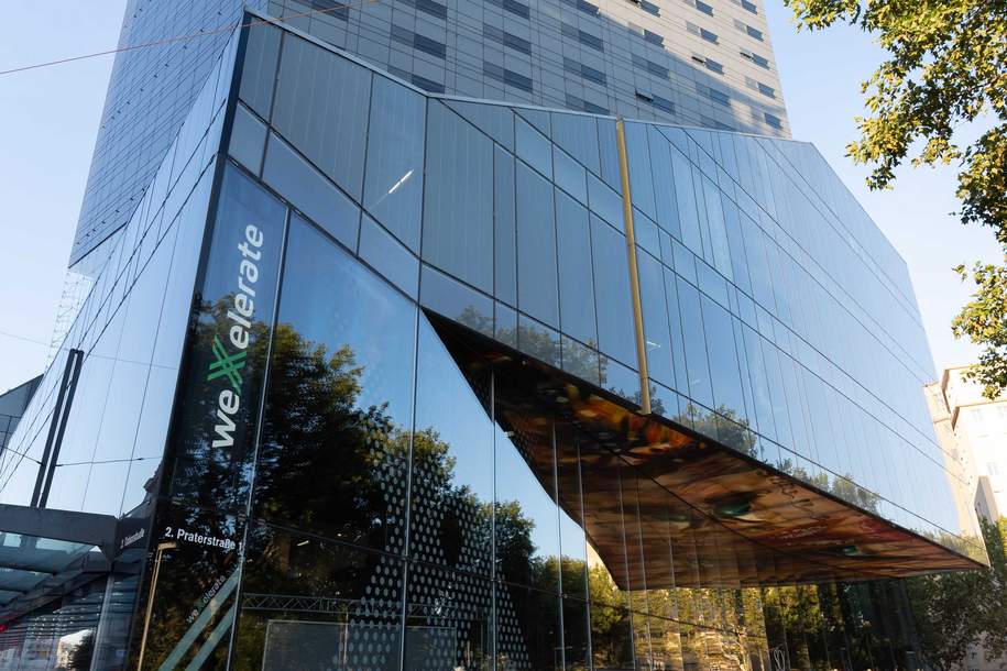 Voll ausgestattete Büroflächen im weXelerate, Gewerbeobjekt-miete, 19,90,€, 1020 Wien 2., Leopoldstadt
