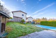 Blick auf Salzburg - 3 Zimmer Mietwohnung mit Pool in Oberesch-Hallwang