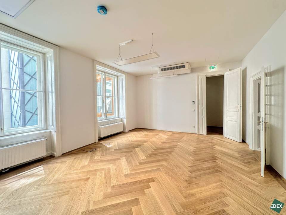 Erstbezug nach Sanierung | Klimatisiertes Altbau-Büro am Schottenring