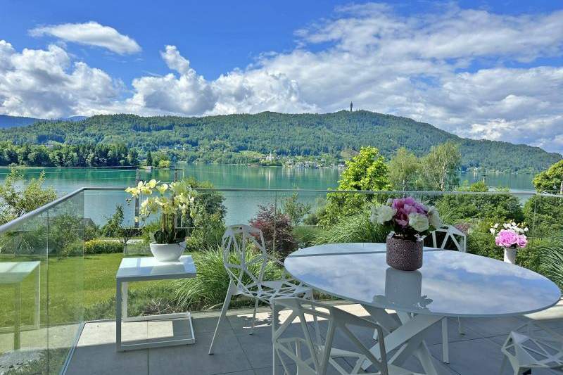 Exklusives Anwesen mit zwei Seeblickvillen am Wörthersee, Haus-kauf, 3.450.000,€, 9210 Klagenfurt Land