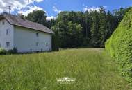 Baugrundstück mit großem Garten