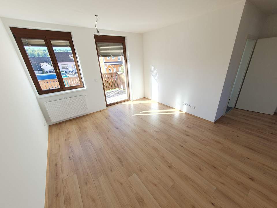 Geförderte Wohnung mit Balkon im 1. Stock