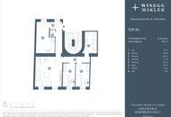 Ruhig und hofseitig! Bezugsbereite 3 Zimmer-Wohnung!