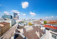 Außergewöhnliche Dachgeschoss-Maisonette mit Terrasse &amp; Dachterrasse | 26 m² Freifläche, 3 Zimmer