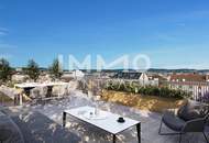 Licht- und sonnendurchflutetes Penthouse mit 65 qm Dachterrasse (Neubau, Erstbezug)