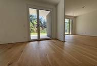 PROVISIONSFREI! Exklusives Wohnerlebnis am Flötzersteig, 1140: Sonnige, wunderschöne 3-Zimmer GARTENWOHNUNG mit 3 Terrassen! ERSTBEZUG!
