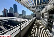 Möblierte Terrassenwohnung im 9. Stock des Mischek Towers - zu vermieten