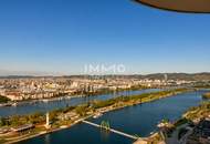 Luxus Apartment mit Stadtblick: 33. Etage - Neue Donau, Dooman, Gym, Lounges