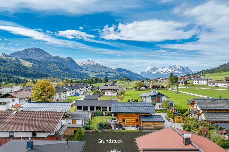 Grundstück mit Baugenehmigung für Doppel- oder Mehrfamilienhaus, Grund und Boden-kauf, 375.000,€, 6391 Kitzbühel