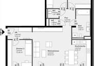 **GUT GESCHNITTEN** | 4-Zimmerwohnung mit GROSSER LOGGIA