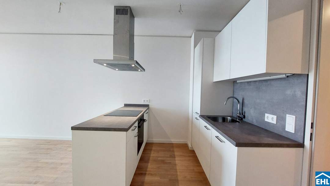 Erstbezug – TOWER HOMES im V22 mit Rooftop Pool &amp; Sauna bei U1 Kagran