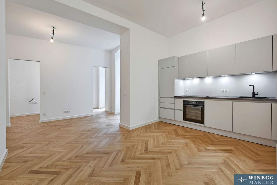 ANLEGERHIT - KURZZEITVERMIETUNG MÖGLICH - Erstbezug - Apartment in bester Stadtlage - Nähe Mariahilfer Straße und Haus des Meeres