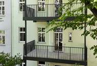 RETRO-CHIC MIT ALTBAU FLAIR II ca. 11m² BALKON II PARKÄHNLICHER INNENHOF II AIRBNB oder SELBST EINZIEHEN II KOMPLETT MÖBLIERT II NÄHE U6/AKH/VOLKSOPER/WUK