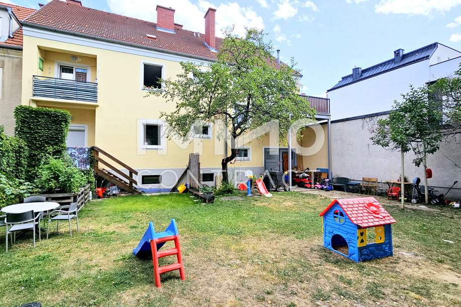 Juwel im Zentrum! Mehrparteienhaus mit Garten - zentral und ruhig - alle 3 WE befristet vermietet, Haus-kauf, 630.000,€, 2700 Wiener Neustadt(Stadt)