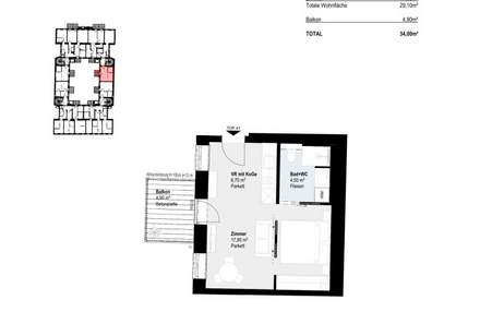 Stilvolle Altbau-Eleganz trifft modernen Wohnkomfort, Wohnung-kauf, 251.594,€, 1030 Wien 3., Landstraße