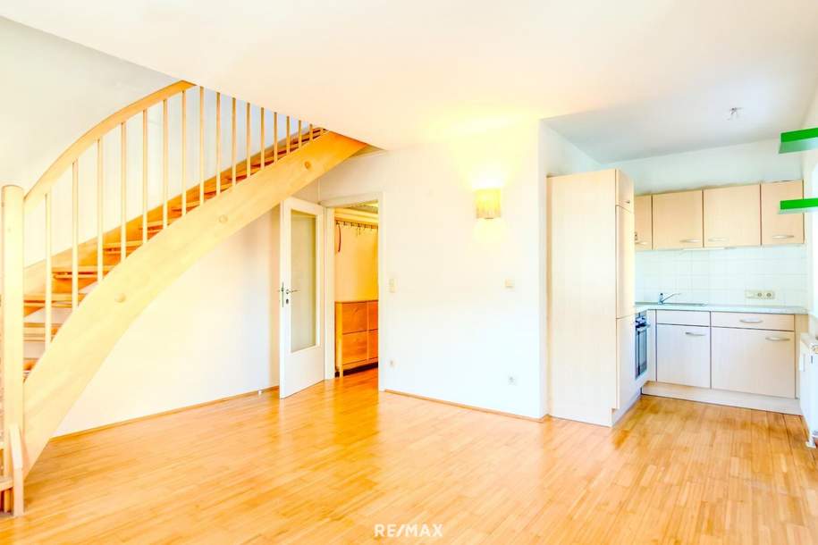 Ruhige 2-Zimmer-Maisonette mit Garten, Parkplatz & Terrasse, Wohnung-miete, 600,00,€, 8563 Voitsberg