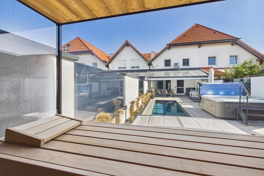 Traumhaus mit atemberaubendem Wellnessbereich, Haus-kauf, 749.000,€, 4060 Linz-Land