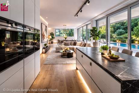 36 °C DRAUSSEN. COOL WOHNEN. VOLLKLIMATISIERTE DESIGNVILLA – SOFORT BEZIEHBAR, Haus-kauf, 1.990.000,€, 2371 Mödling