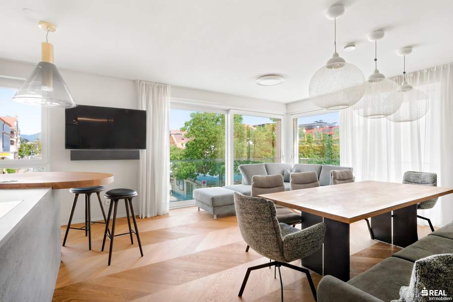 Modernes und exklusives Wohnen im VITANEUM – 3-Zimmer-Wohnung in Klagenfurt!, Wohnung-kauf, 498.000,€, 9020 Klagenfurt(Stadt)