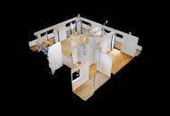 Modernes Wohnen - Weitblick im DG mit Loggia nahe Millennium City