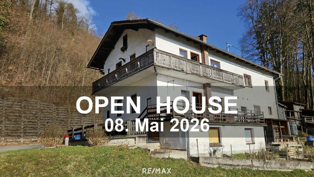 Sanierungsbedürftiges Haus in Aussichtslage