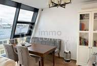 Neue 3-Zimmer-DG-Wohnung mit Panoramafenstern &amp; großer Terrasse - U3-Nähe