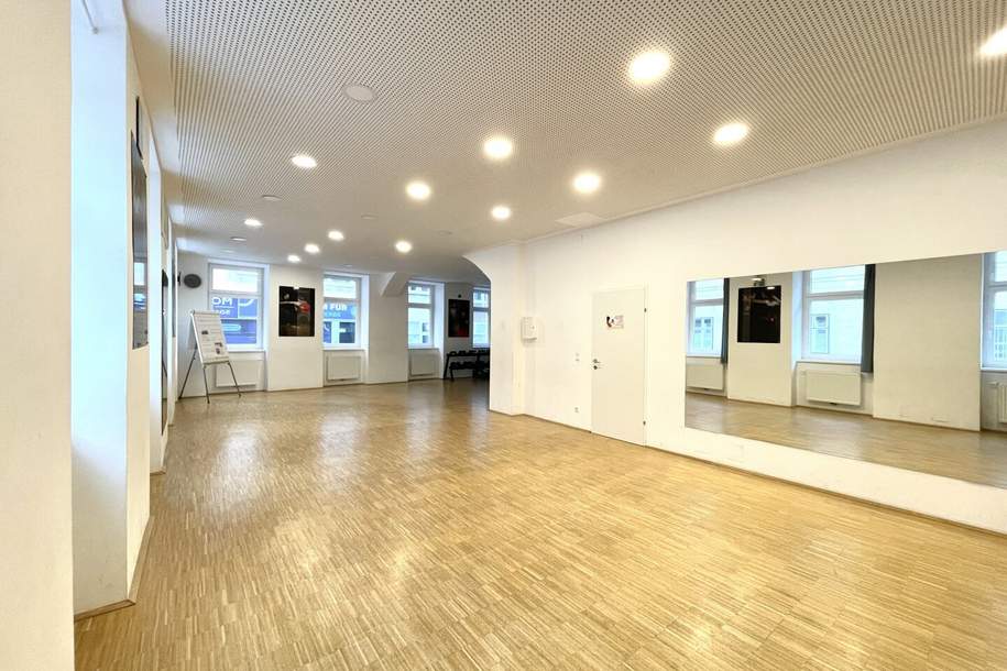 Attraktives Geschäftslokal in 1060 Wien - 222,73 m² | vielseitige Nutzung, Gewerbeobjekt-miete, 3.818,51,€, 1060 Wien 6., Mariahilf