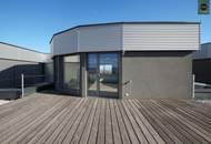 The View! Penthouse Loft mit Dachterrasse samt Wien-Panorama-Blick in der Brotfabrik Wien!
