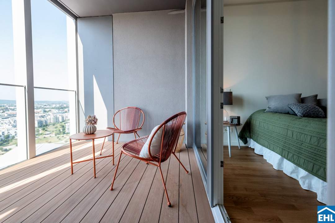 Urbanes Wohnen mit Rooftop Pool, Spa &amp; Skylineblick – TOWER HOMES im V22