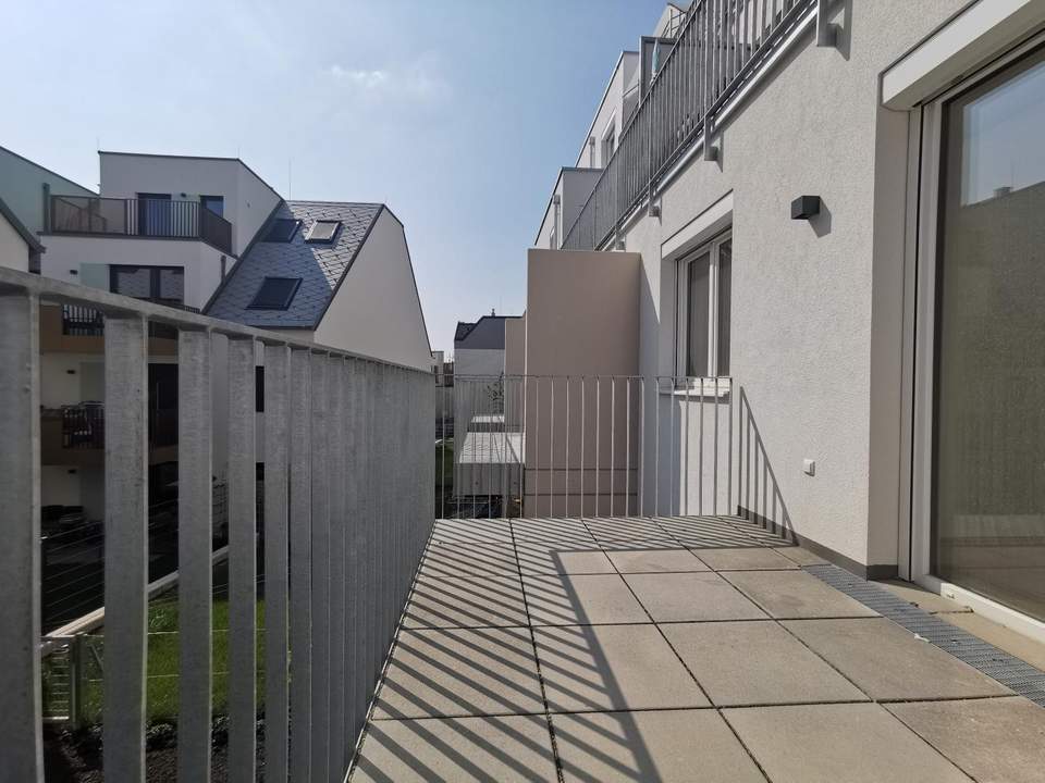 2-Zimmer-Wohnung mit Balkon, Fußbodenheizung und optionalem Garagenplatz