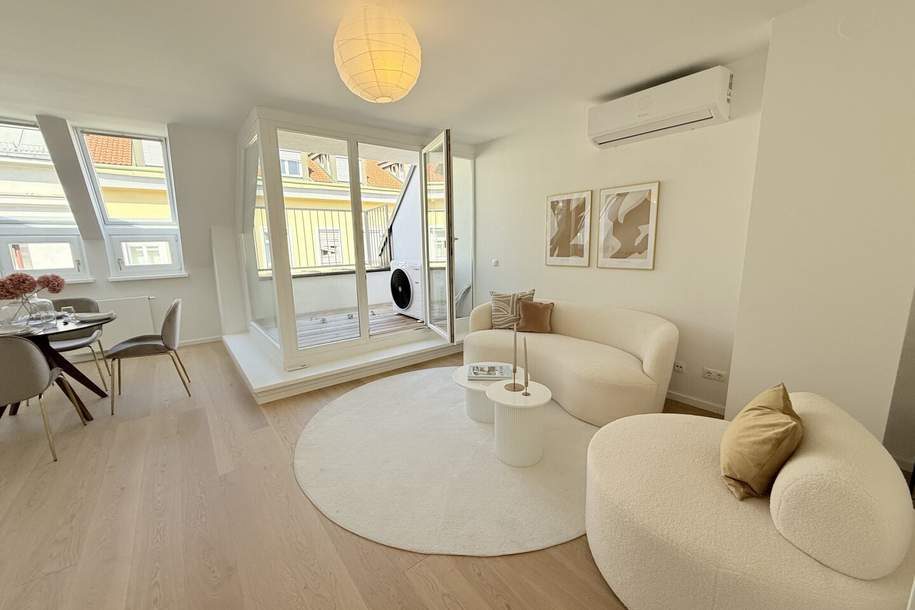 1180! Modernes, schön sanierte 3-Zimmer Maisonette- Eigentum nahe Währinger Schubertpark und Johann-Nepomuk-Vogl-Markt!, Wohnung-kauf, 599.000,€, 1180 Wien 18., Währing
