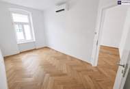 ***Altbau trifft Moderne – hochwertig sanierte 3-Zimmer-Wohnung mit Klimaanlage, Luftwärmepumpe, hofseitiger Terrasse &amp; edler Ausstattung***