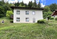Wohnen im Grünen: Einfamilienhaus in idyllischer Ruhelage mit kleinem Wald in Lavamünd