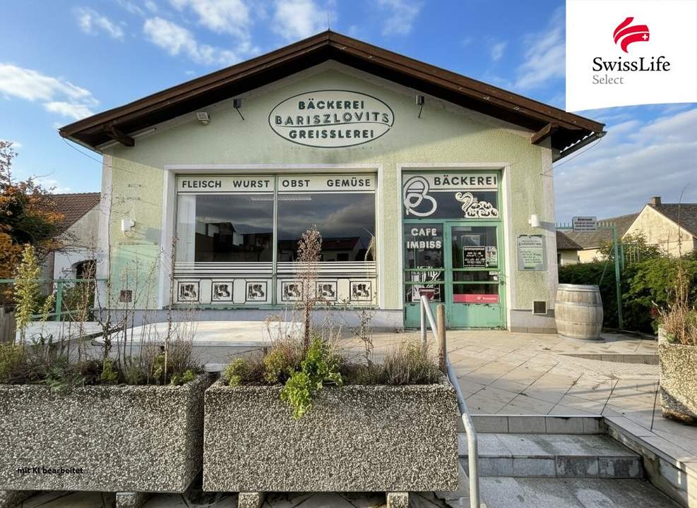 Gewerbeimmobilie mit Potenzial im Ortskern von Müllendorf