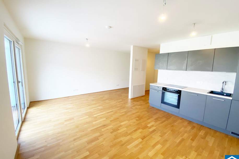 Gemütliche 1-Zimmerwohnung mit Freifläche am Leberberg!, Wohnung-miete, 684,87,€, 1110 Wien 22., Donaustadt