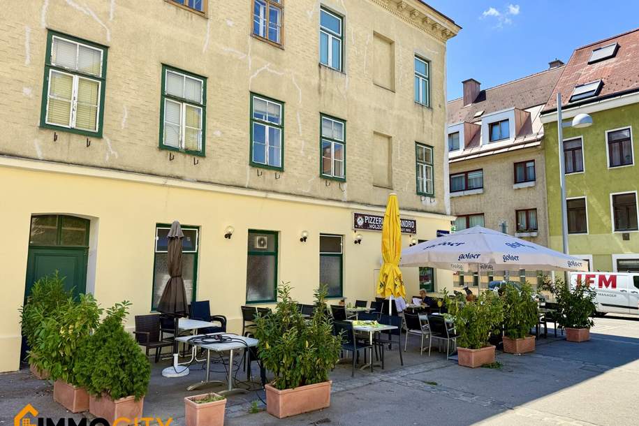Voll ausgestattete Pizzeria mit Holzofen & Gastgarten – Sofort durchstarten!, Gewerbeobjekt-miete, 2.499,17,€, 1170 Wien 17., Hernals