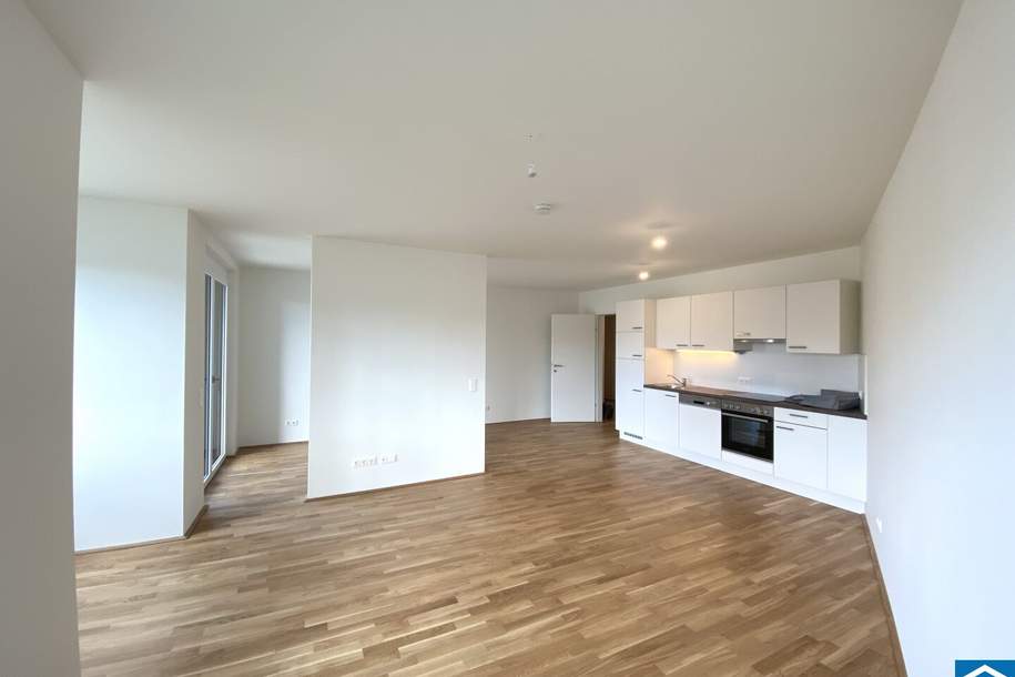 1,5-Zimmerwohnung mit südseitigen Balkon in U-Bahn Nähe!, Wohnung-miete, 830,00,€, 1230 Wien 23., Liesing