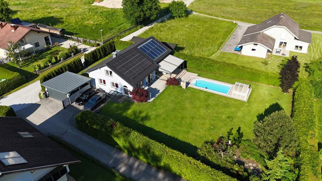 Modernes Traumhaus in Weizelsdorf - Nachhaltiges Wohnen mit Pool & Weitblick!