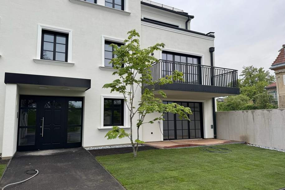 PRESTIGEWOHNUNG MIT GARTEN IM ZENTRUM UND AN DER DONAULÄNDE IN LANGENLEBARN IM ERSTBEZUG, Wohnung-kauf, 259.600,€, 3430 Tulln