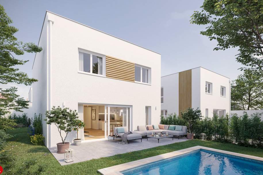 Neubau Einfamilienhaus in Wienerherberg – modernes Wohnen mit Garten nahe Wien, Haus-kauf, 609.000,€, 2435 Bruck an der Leitha